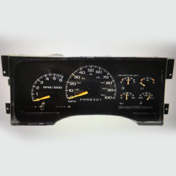 1995 - 1999 Square body Chevy 1500/2500/3500 Silverado, Tahoe, Suburban, Yukon, Sierra Chevy Instrument cluster guage speedometer